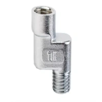 Эксцентрический переходник TIM никелированный 1/2" г/ш 10 мм