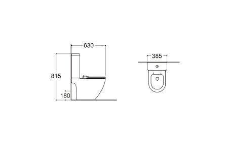 Унитаз-компакт напольный с бачком Aquatek ЕВРОПА с сиденьем Soft Close смыв торнадо