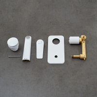 Смеситель Lemark Bronx LM3726MW для раковины встраиваемый