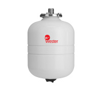 Бак мембранный для ГВС и гелиосистем WESTER Premium WDV 35л 12 бар (к/ф из нерж.)