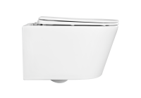 Унитаз подвесной безободковый Aquatek ОБЕРОН AQ1363W-00 531*360*344 с сиденьем Soft Close