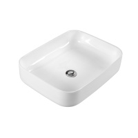 Раковина накладная Aquatek Вега на столешницу 500*390*130мм белый матовый