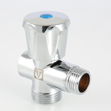 Вентиль-тройник Valtec хромированный