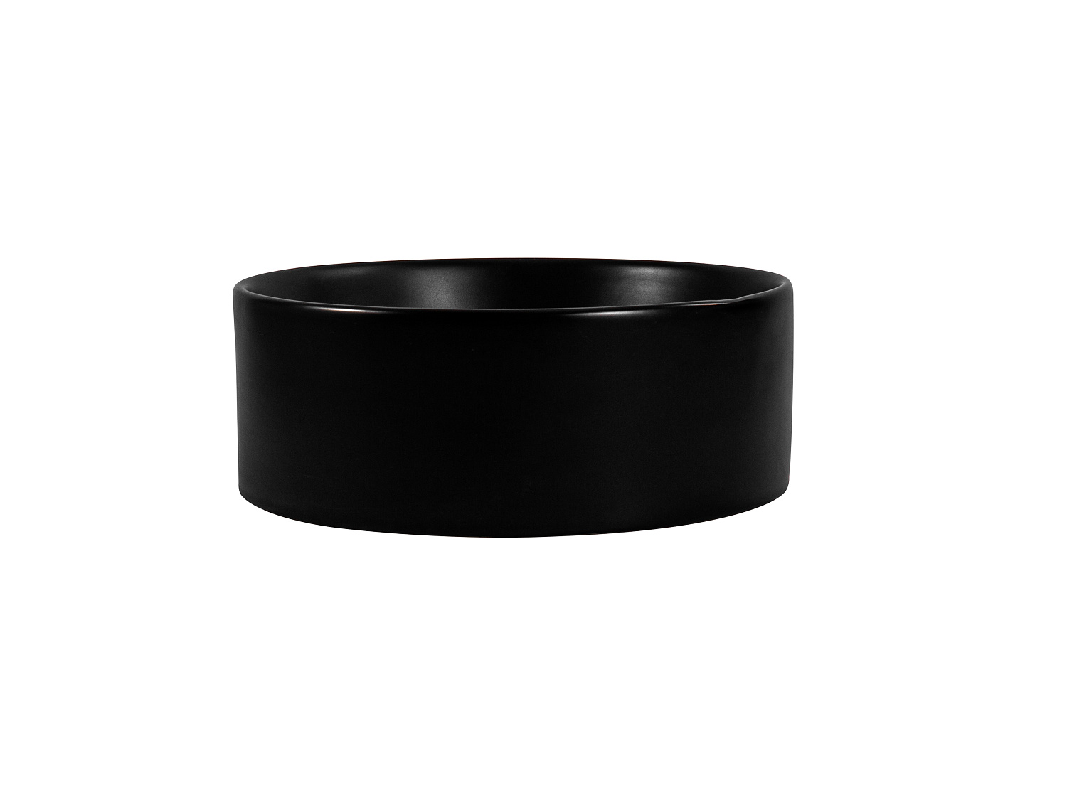 Раковина накладная Aquatek 400*400*165мм черный матовый