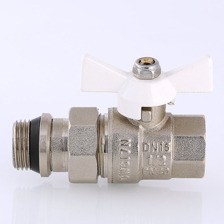 Кран шаровой Valtec Base с полусгоном и дополнительным уплотнением 1/2"