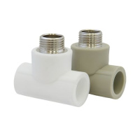 Тройник комбинированный PPR 20 х 3/4" Lammin НР 75/15