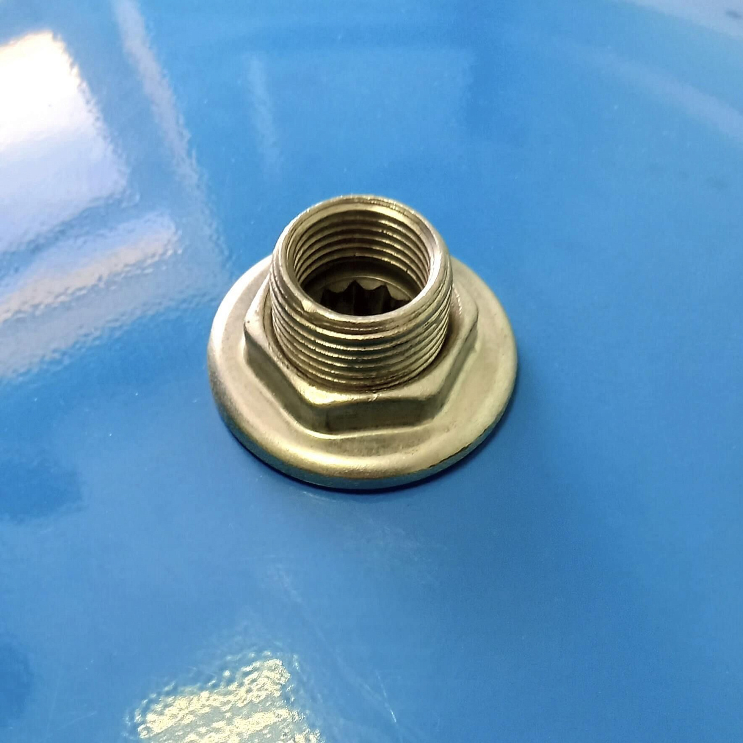 Штуцер с гайкой Wester 3/4"