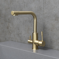 Смеситель Lemark Expert LM5061LGN для кухни с подключением к фильтру с питьевой водой