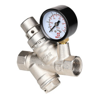 Редуктор давления Valtec с фильтром и манометром 3/4"