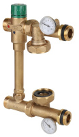 Насосно-смесительный узел MVI для теплого пола без насоса 1"