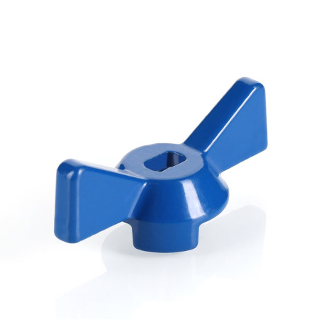 Ручка-бабочка Valtec для крана cиняя