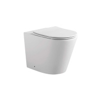 Унитаз напольный приставной безободковый Aquatek ВЕГА 560*360*410 с сиденьем Soft Close