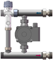 Смесительный узел Ridan FHM-CR без насоса