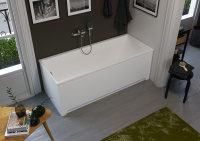 Акриловая прямоугольная ванна Aquatek Eco-Friendly Лайма 70 без фронтального экрана, без гидромассажа, без опоры(каркаса) 170 см