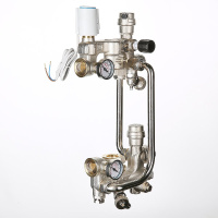 Насосно-смесительный узел для теплого пола Valtec COMBI.S 180 мм (C)