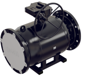 Кран шаровой ALSO КШФ Ду 350 Ру из ст.20 с редуктором 16 бар