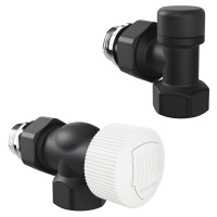 Набор термостатический Royal Thermo Design 1/2"М30х15 Черный осевой