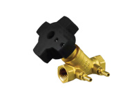 Ручной балансировочный клапан Ridan MNT-R DN50 PN16, Kvs=14,4 м2/ч, Tmax=120 °С, внутренняя резьба, корпус-латунь