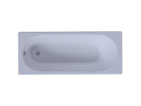 Акриловая прямоугольная ванна Aquatek Оберон 70 без фронтального экрана, без гидромассажа, сборно-разборный сварной каркас 170 см