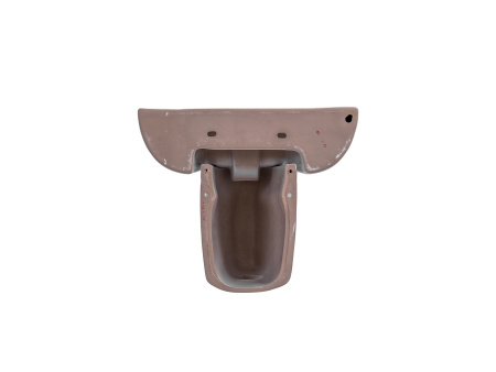 Раковина подвесная Aquatek 540*450 для установки на пьедестал белая