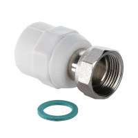 Фитинг PPR Valtec с накидной гайкой 25 мм х 3/4"