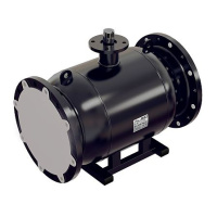 Кран шаровой ALSO КШФПР Ду 80 Ру из ст.20 полнопроходной под редуктор 25 бар