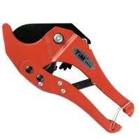 Ножницы для резки TIM металлоплатиковой трубы красный 16-42 мм