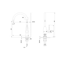 Смеситель Lemark Expert LM5079S для кухни