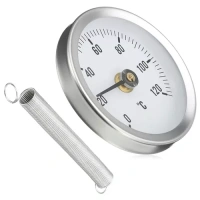 Термометр TIM накладной с пружиной 0℃ - 120℃