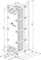 Разборный теплообменник WhiteNord TW