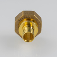 Фитинг надвижной Valtec с накидной гайкой под «евроконус» 3/4" х 20 (2,8) мм