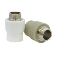 Муфта комбинированная PPR 25 х 1" Lammin НР 50/25