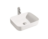 Раковина накладная Aquatek Вега на столешницу 500*390*130мм белый