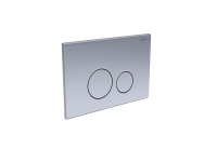 Панель смыва для инсталляции Aquatek клавиши круглые нержавеющая сталь