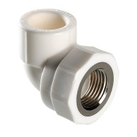 Угольник PPR Valtec с переходом на внутреннюю резьбу 25 мм х 3/4"