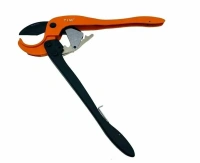 Ножницы для резки TIM м/п и полимерной трубы черно-оранжевые 16-63 мм
