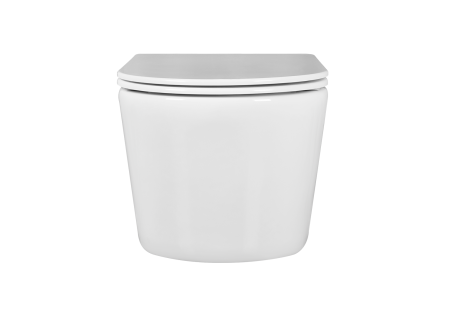 Унитаз подвесной безободковый Aquatek ОБЕРОН AQ1363W-00 531*360*344 с сиденьем Soft Close
