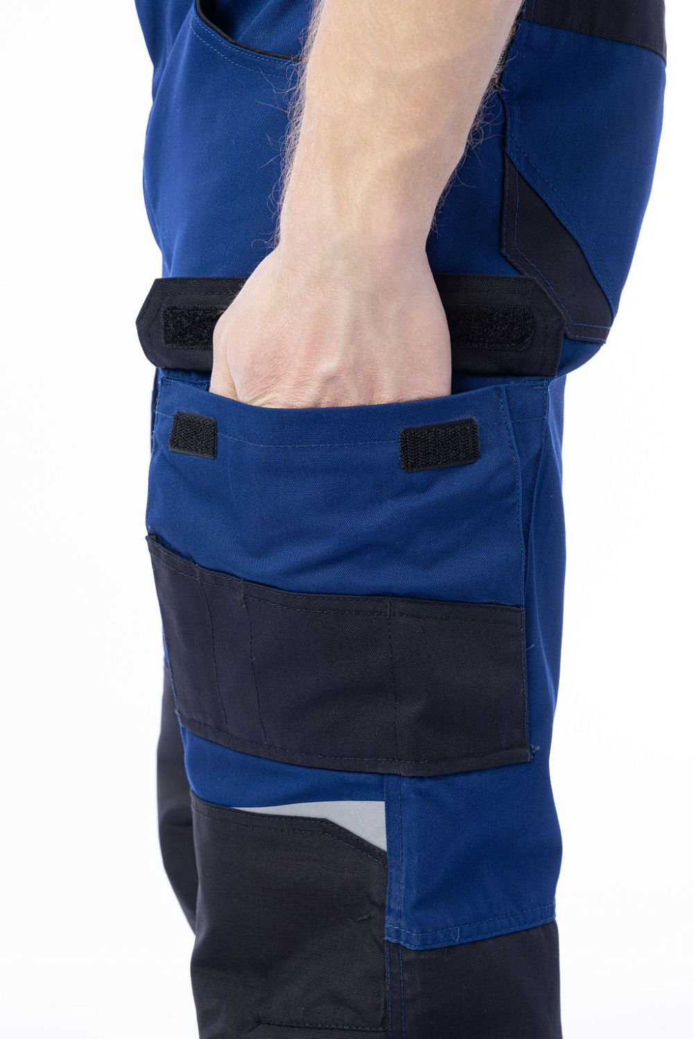 Брюки Brodeks KS302 синий/черный