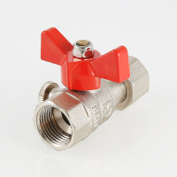 Кран шаровой Valtec для подключения манометра с внутренней резьбой 1/2" x 1/4"