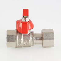 Кран шаровой Valtec для подключения манометра с внутренней резьбой 1/2" x 1/4"