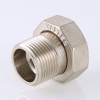 Полусгон резьбовой Valtec с накидной гайкой 1/2"