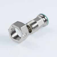 Полусгон Valtec с накидной гайкой 3/4"
