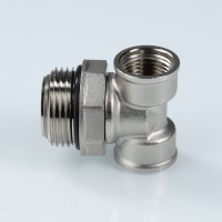 Тройник коллекторный Valtec с вращающимся штуцером 1" х 1/2" х 1/2"