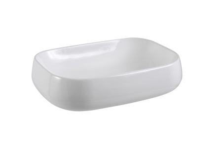 Раковина накладная Aquatek 560*420*140мм белый матовый
