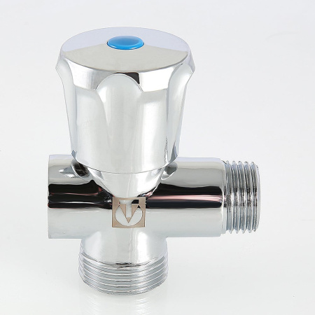 Вентиль-тройник Valtec хромированный