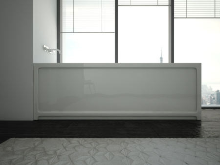 Акриловая прямоугольная ванна Aquatek Eco-Friendly Мия 70 без фронтального экрана, без гидромассажа, без опоры(каркаса) 170 см