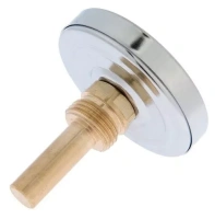 Термометр TIM с гильзой 1/2" 0℃ - 120℃