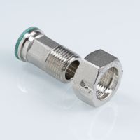 Полусгон Valtec с накидной гайкой 3/4"