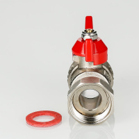 Кран шаровой Valtec с накидной гайкой 3/4" x 1"