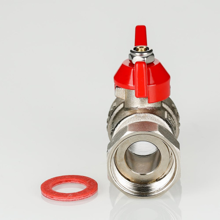 Кран шаровой Valtec с накидной гайкой 1/2" x 3/4"